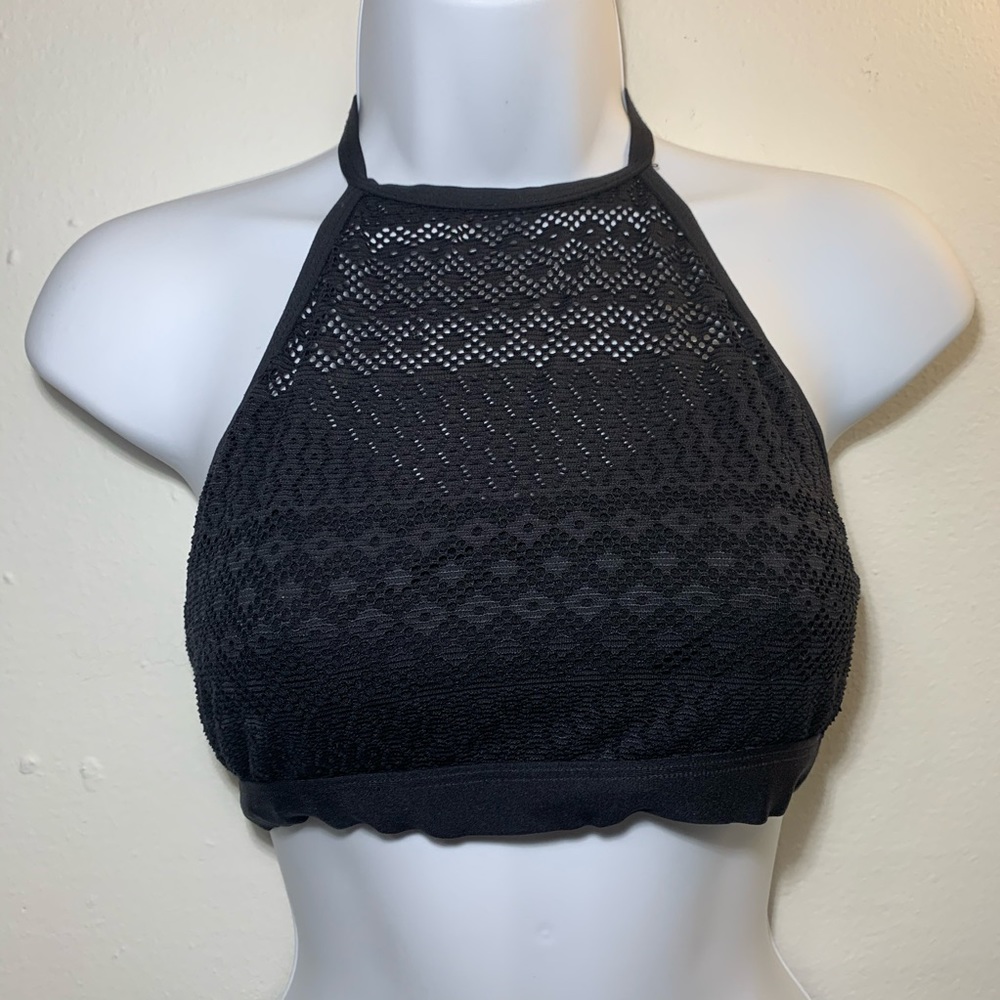 NWOT Black lace sports bra/ Bra/ bathing suit top